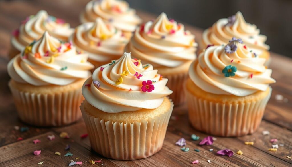 vanilla cupcakes