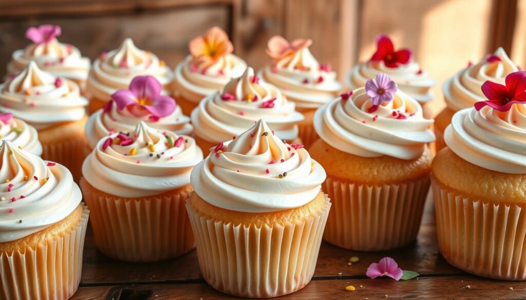 vanilla cupcakes