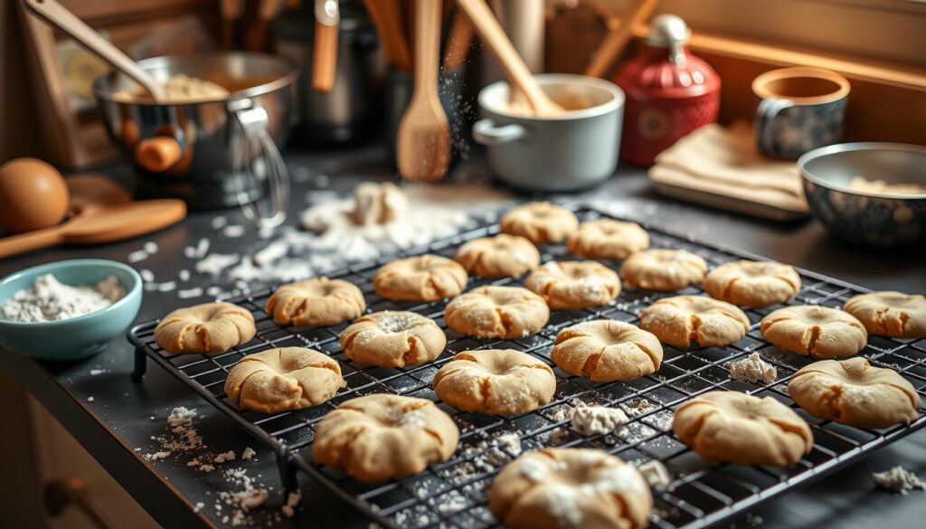 Can you sprinkle sugar on cookies before baking?