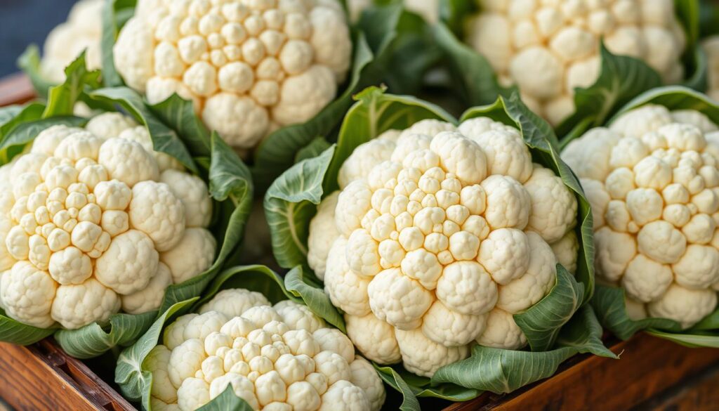 Cauliflower heads