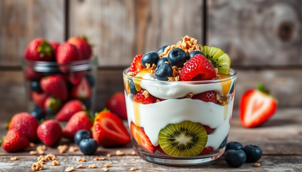 Greek yogurt parfaits