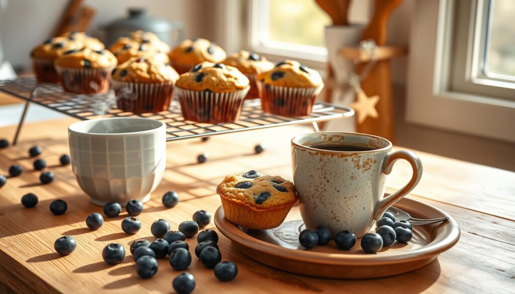 blueberry muffins