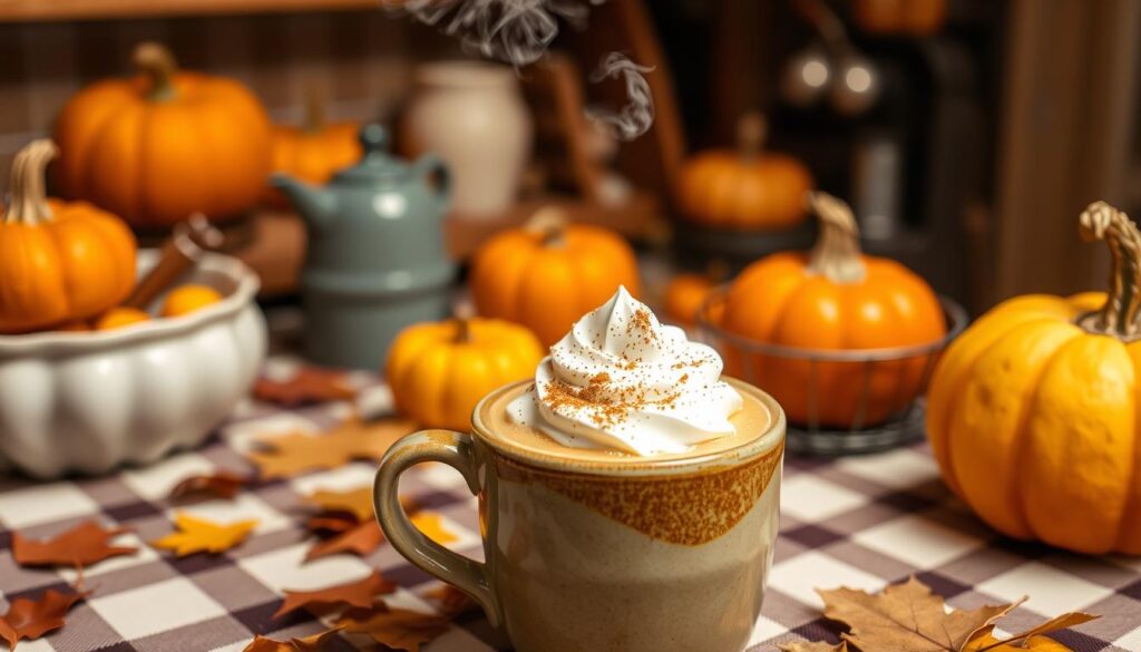 homemade pumpkin spice latte