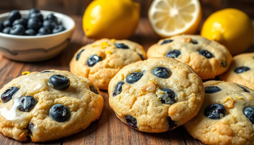 lemon blueberry cookies