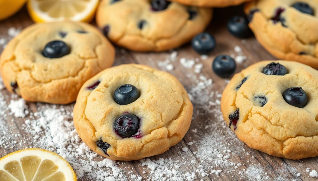 lemon blueberry cookies