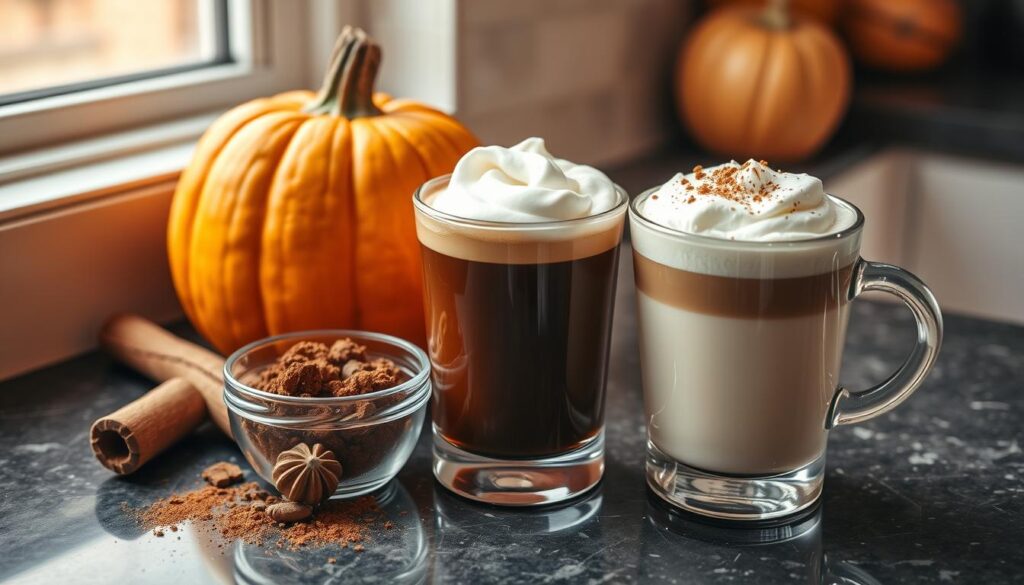 pumpkin spice latte ingredients