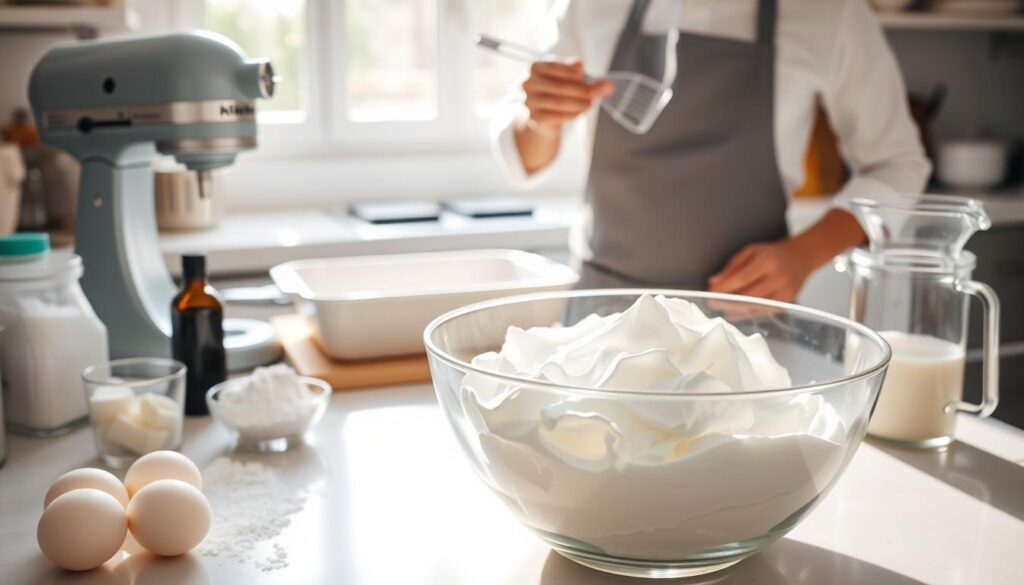 Angel Food Cake Preparation