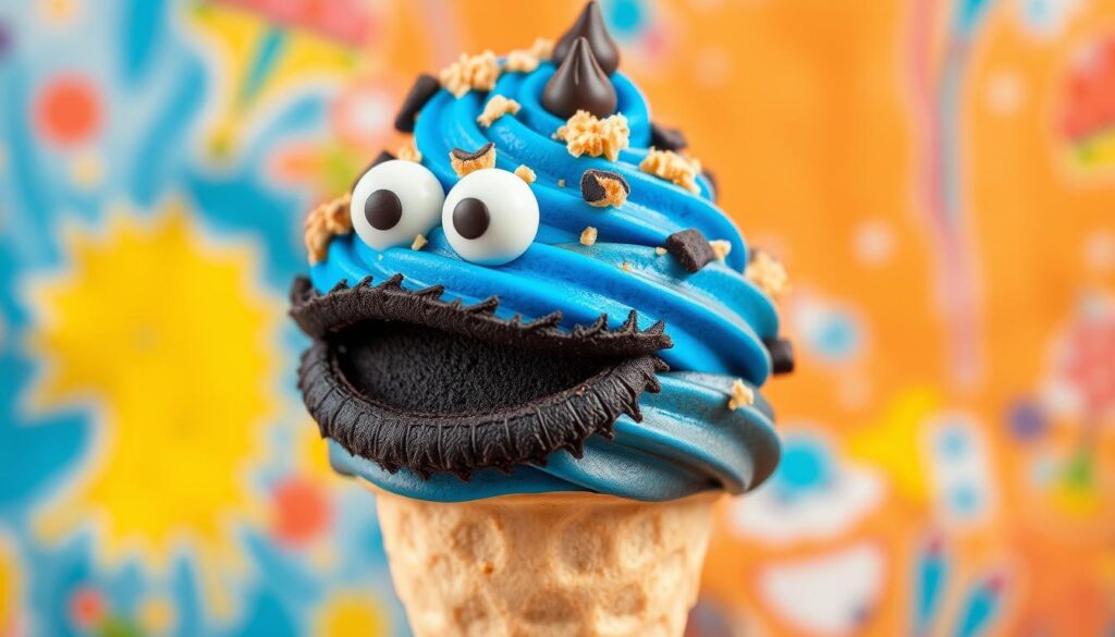 Cookie Monster Ice Cream Flavor