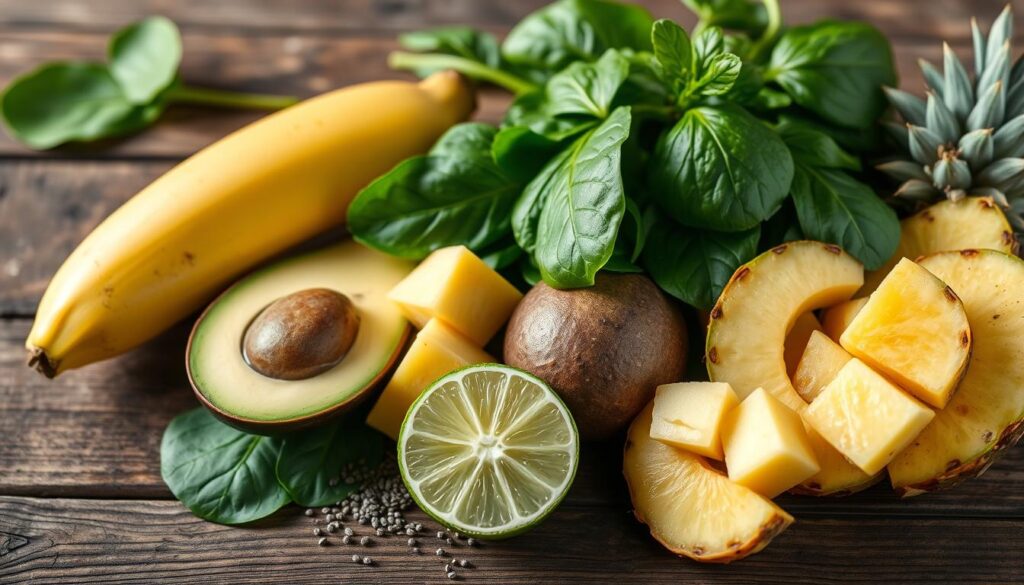 Green Passion Smoothie Ingredients