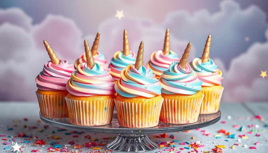 Magical Unicorn Cupcake Design