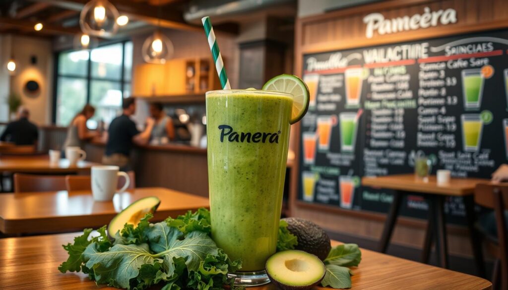 Panera Green Passion Smoothie Ordering Options