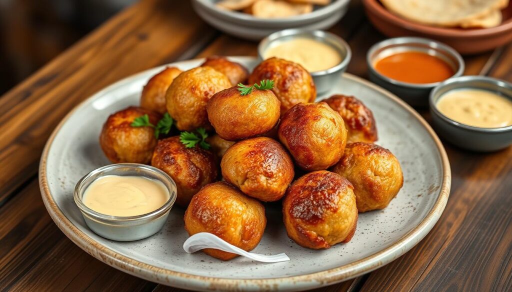 Red Lobster Sausage Balls Appetizer