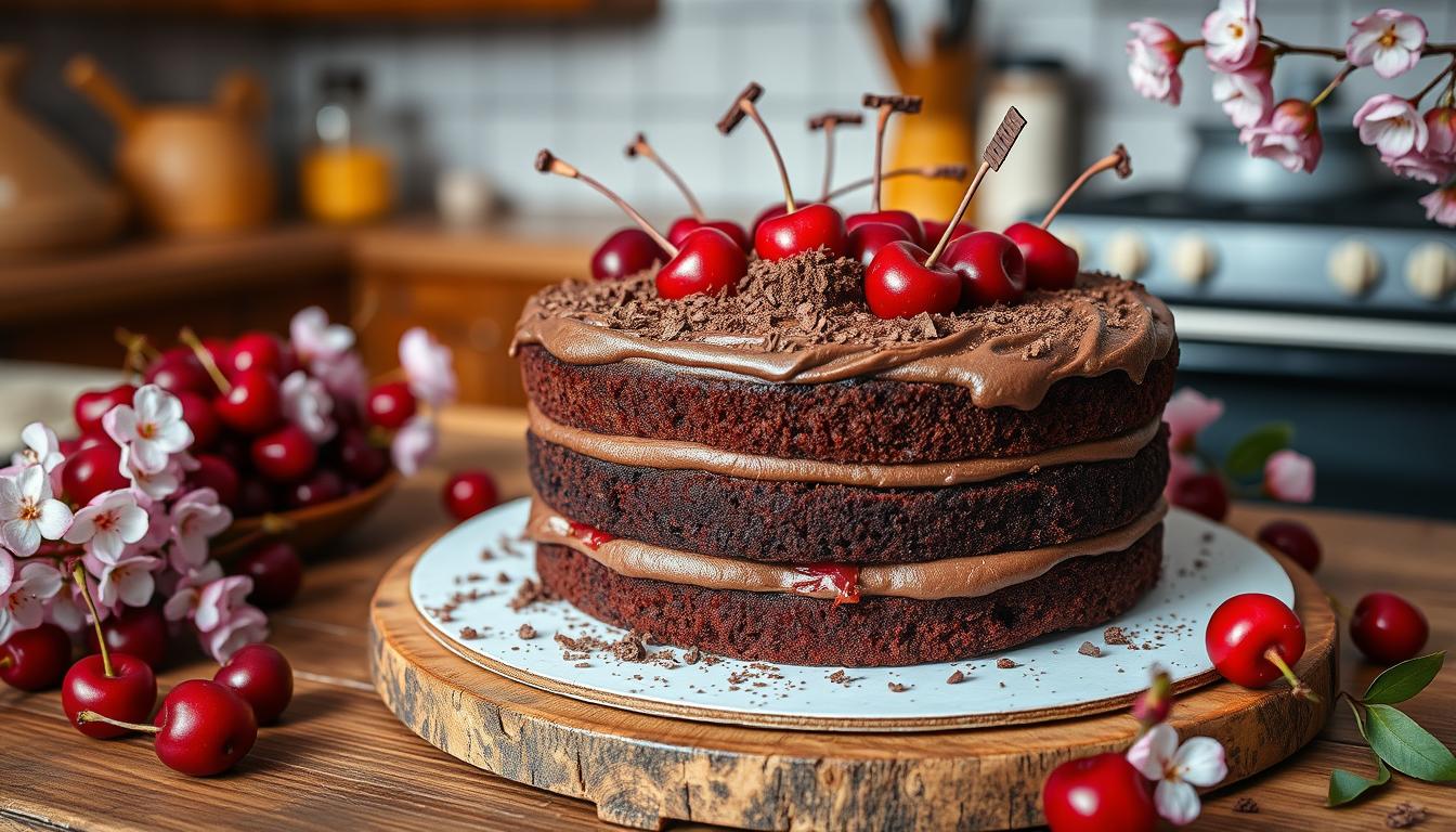 chocolate cherry cake