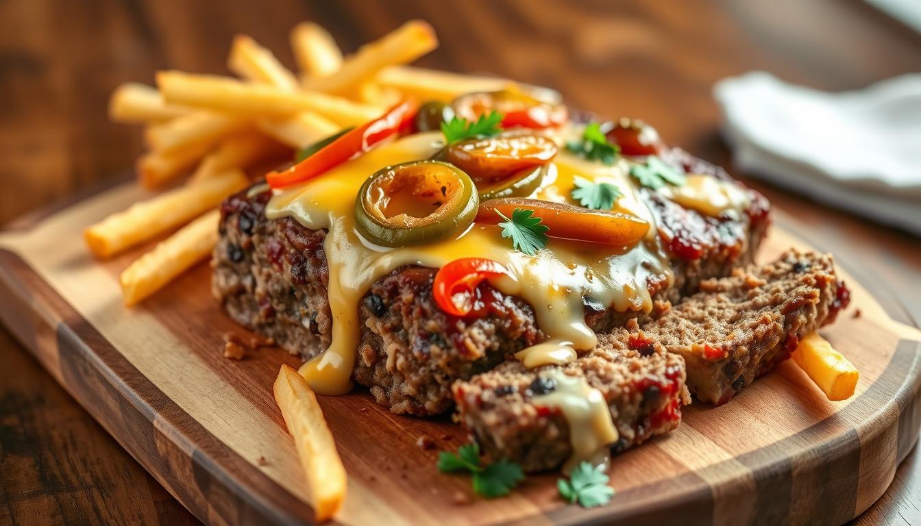 philly cheesesteak meatloaf