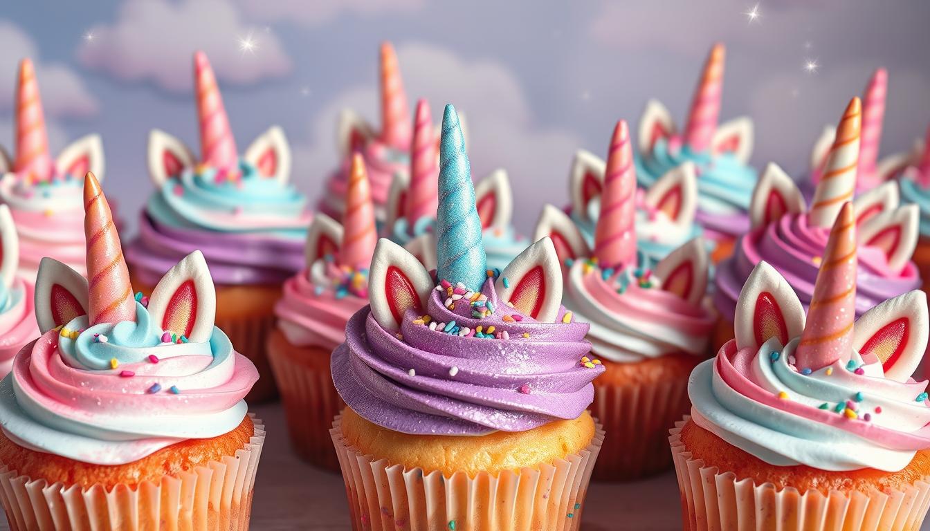 unicorn cupcakes